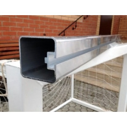 Ворота алюминиевые 5х2 м (профиль 80х80 мм) с закладными элементами (для пляжного футбола)