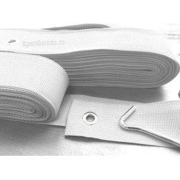 Разметка площадки для пляжного волейбола 8х16м - белый цвет (ленты)