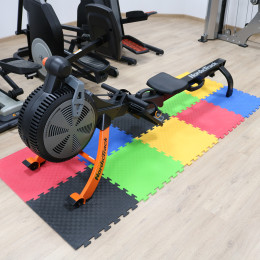 Мат-пазл желтый