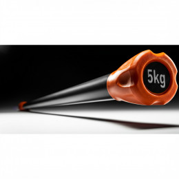 Бодибар обрезиненный 5 кг (оранжевый)